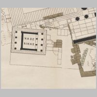 Topographical map of the Temple of Athena Nike, Akropolis, Athens. P. CAVVADIAS und G. KAWERAU, Wikipedia.jpg